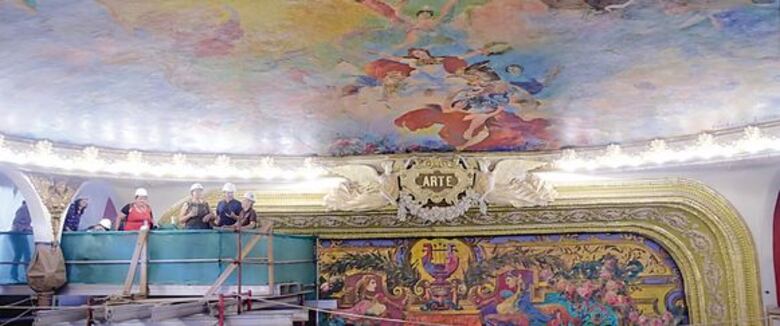 Un templo cultural, en recuperación