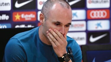Iniesta: ‘Siendo honesto conmigo mismo , mi etapa acaba este año’