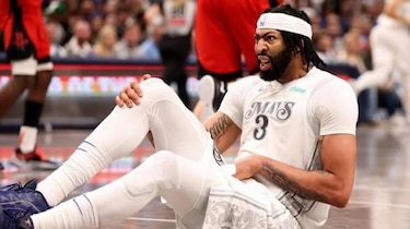 Anthony Davis se perderá varios partidos por una lesión en la ingle