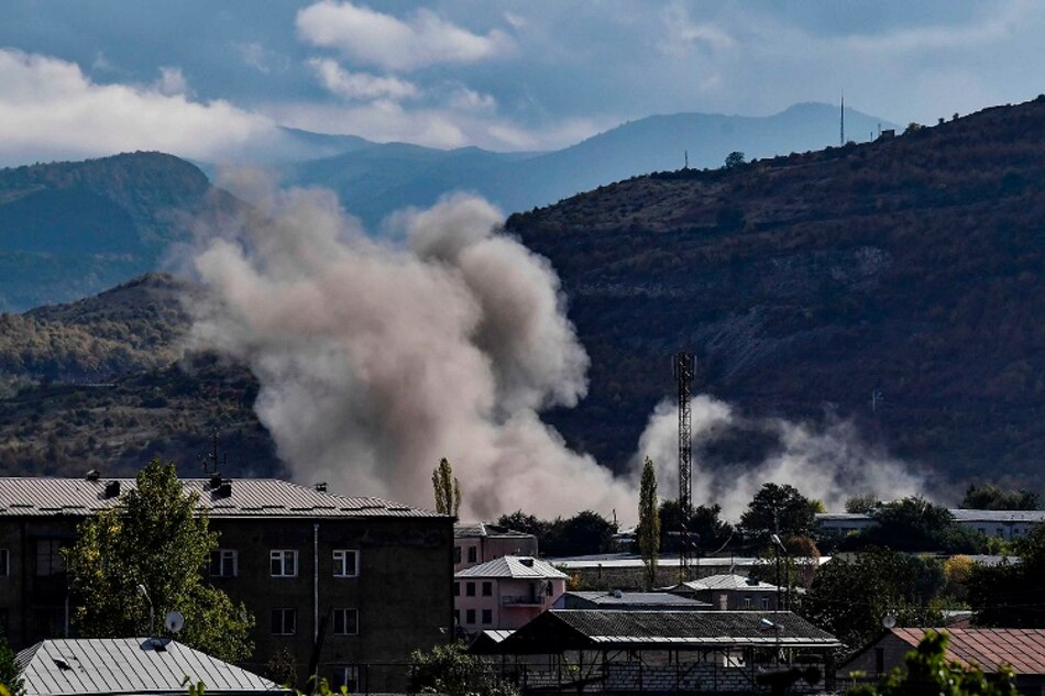 Azerbaiyán y Armenia acuerdan alto el fuego en Nagorno Karabaj a partir del mediodía del sábado