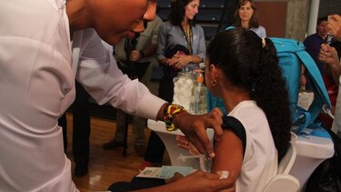 Vacunación para prevenir el papiloma humano