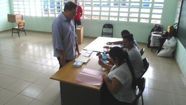 Presidente Varela ejerce voto en elecciones internas del Panameñismo