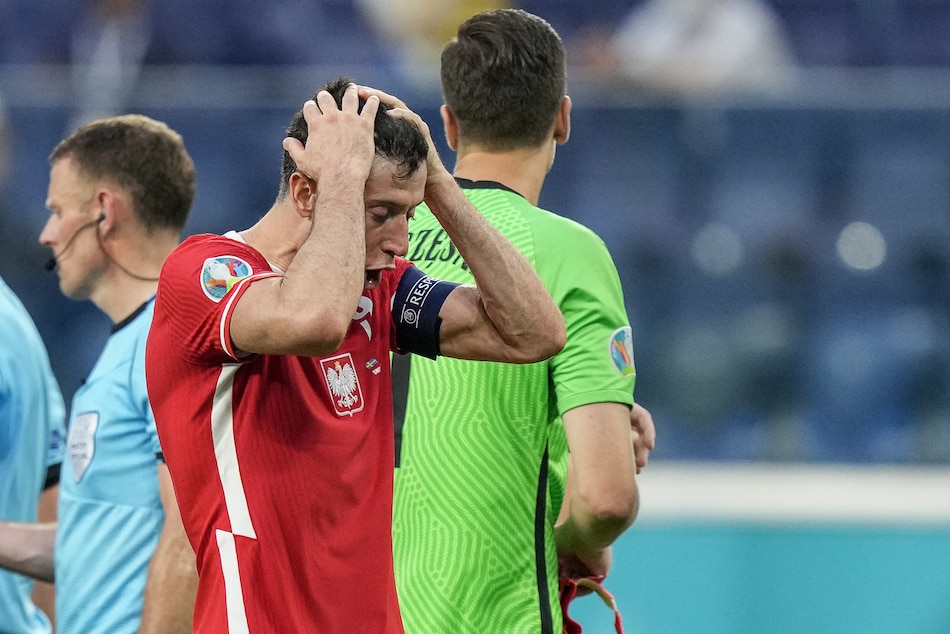 Polonia queda fuera de la Eurocopa, pese al doblete de Lewandowski