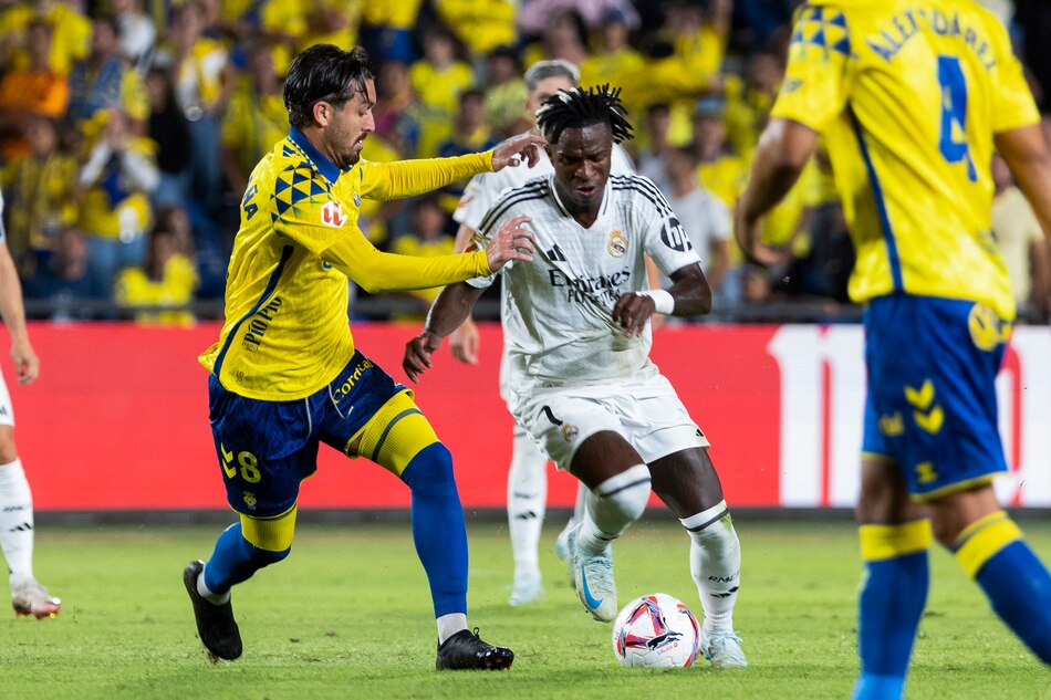 El Real Madrid no culmina la remontada en Las Palmas (1-1)
