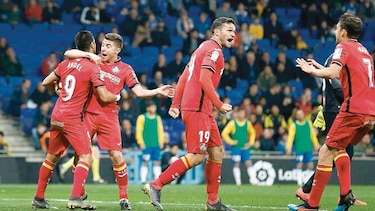 Getafe gana y se mantiene entre los primeros cuatro