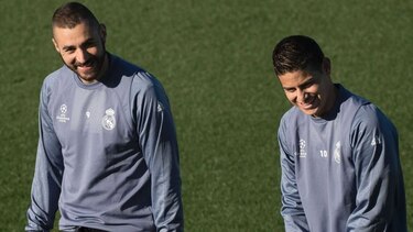 'Admiro a James', asegura Zinedine Zidane