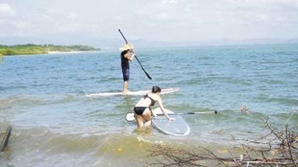 Deportes extremos en playa de Punta Chame