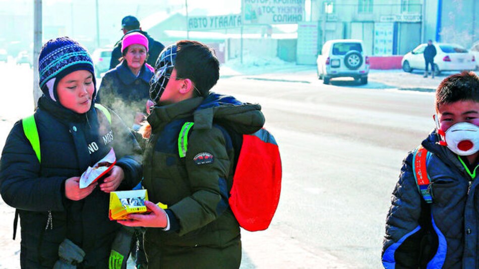 Mongolia sufre la peor polución