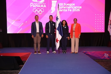Hillary Heron y Liborio Saavedra son los abanderados de Panamá en los Juegos Suramericanos