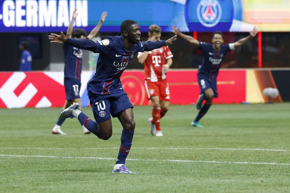 Désiré Doué y Ousmane Dembélé meten al PSG en semifinales