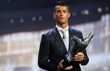 Cristiano Ronaldo es elegido mejor jugador de la UEFA