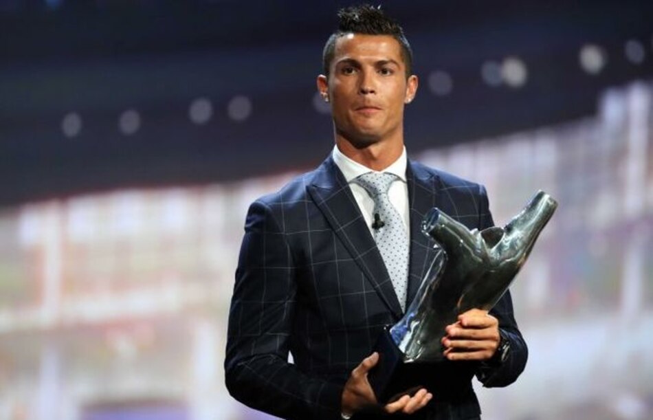 Cristiano Ronaldo es elegido mejor jugador de la UEFA