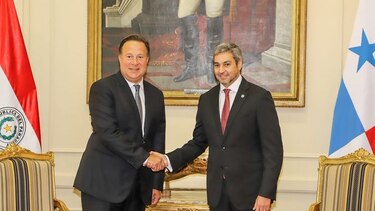 Presidentes de Panamá y Paraguay firman acuerdos de seguridad