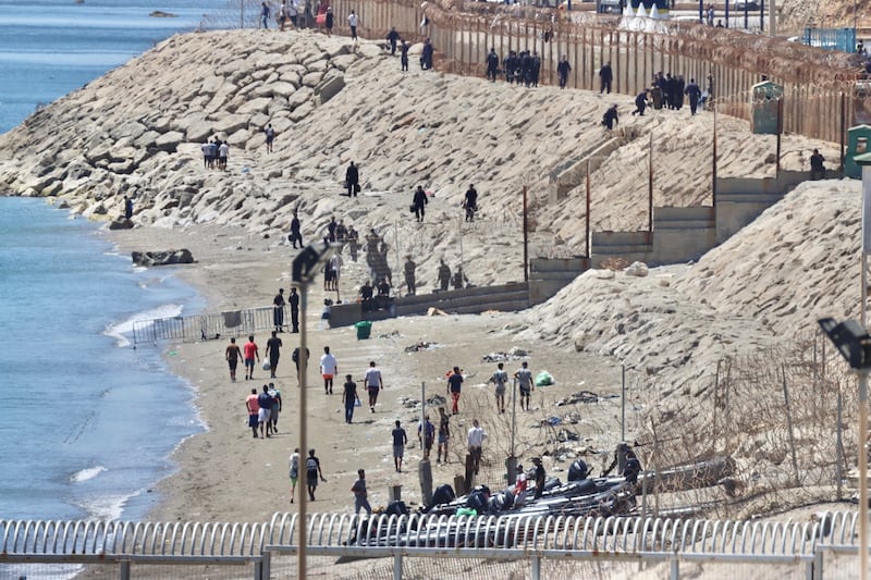 Suben a 82 los fallecidos recuperados del mar en Ceuta tras el hallazgo de dos cadáveres