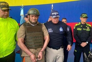 Colombia extradita a Estados Unidos al capo de la cocaína Otoniel