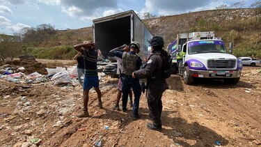 Ocho personas sin autorización fueron aprehendidas en el relleno sanitario de cerro Patacón
