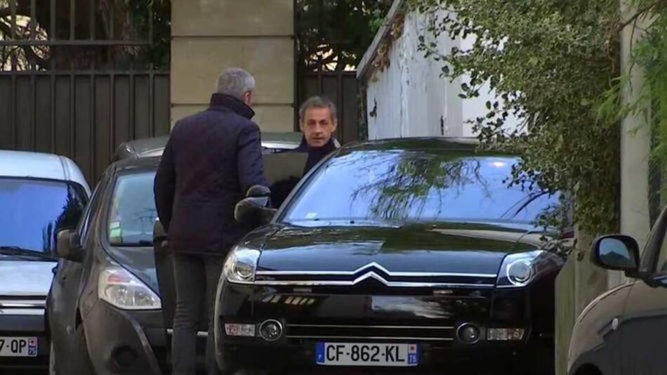 Sarkozy, interrogado por segundo día ante sospechas de financiación ilícita