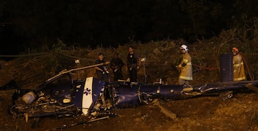 Cuatro oficiales  mueren al caer helicóptero  militar en favela Ciudad de Dios