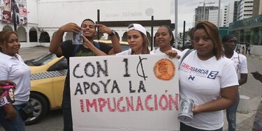 Recolecta de centavos en el 8-7 para pagar fianza de impugnación tras proclamación de diputados