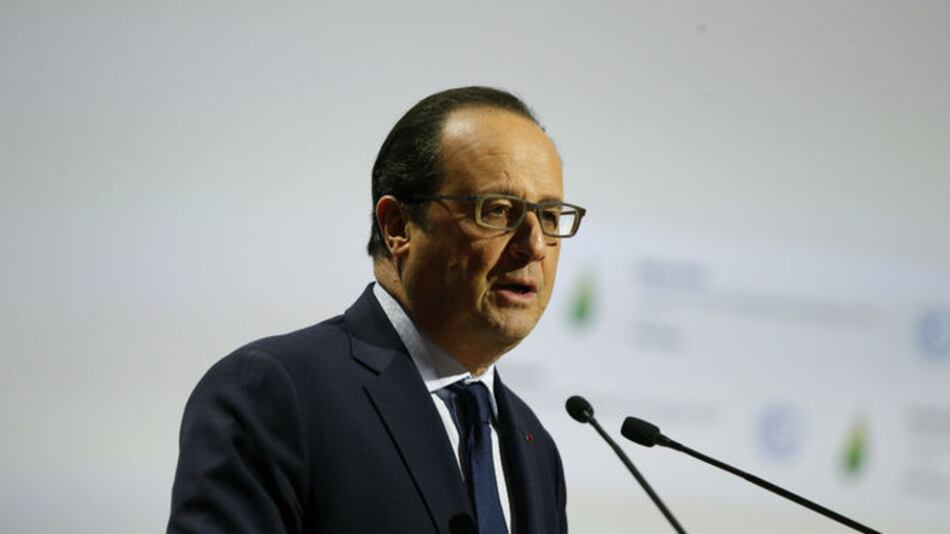 Hollande: COP21 es 'una inmensa esperanza que no tenemos derecho a defraudar'