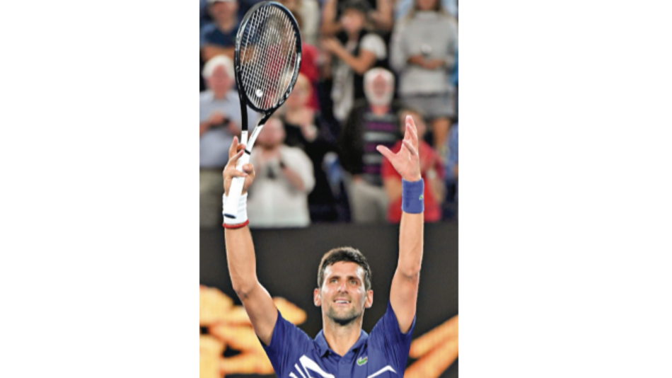 Djokovic y Serena avanzan en Australia; Carreño se va