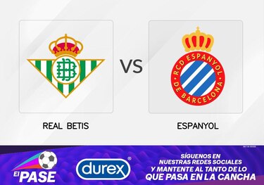 Hoy RCD Espanyol Barcelona jugará de local a Real Betis