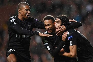 El trío Neymar-Mbappé-Cavani lidera goleada del PSG