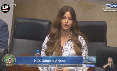 ‘Este ministro debió haber renunciado hace tiempo’, le dice la diputada Génesis Arjona a Sabonge