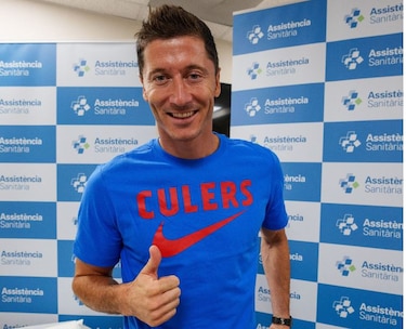 ‘Quiero ayudar al Barça a volver a lo más alto’, afirma Lewandowski