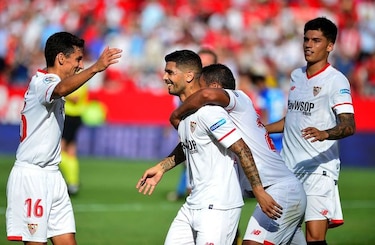 Sevilla escala al segundo puesto; Atlético tropieza