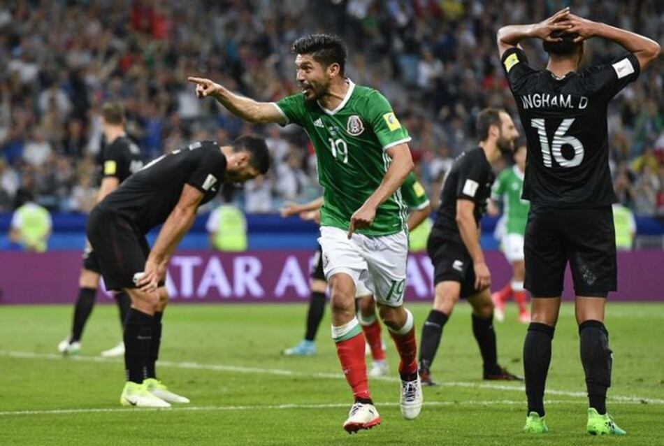México sufre para vencer a Nueva Zelanda
