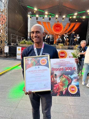 Ballet panameño obtiene el tercer lugar en la categoría mejor coreografía folclórica en Lituania