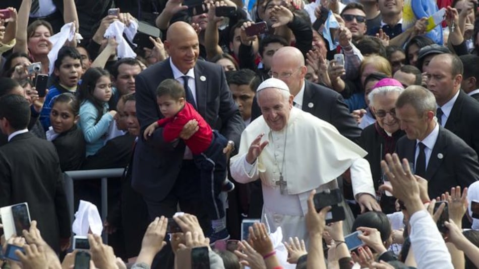 El Papa ofició misa ante un millón de fieles