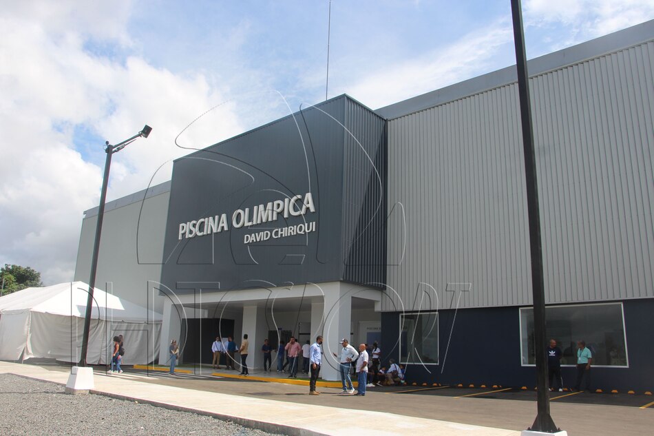 La Piscina Olímpica de Chiriquí no se puede utilizar