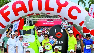 LG estuvo presente en Relevo por la Vida