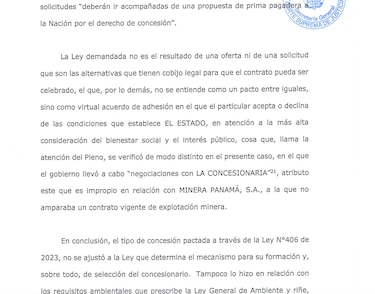 La reapertura para cerrar la mina: ¿acatamiento del fallo de la Corte Suprema de Justicia?