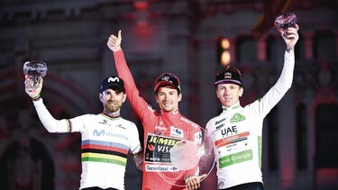Roglic gana Vuelta a España y Jakobsen, la última etapa