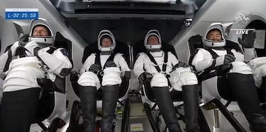SpaceX lanza misión a la ISS con 4 astronautas