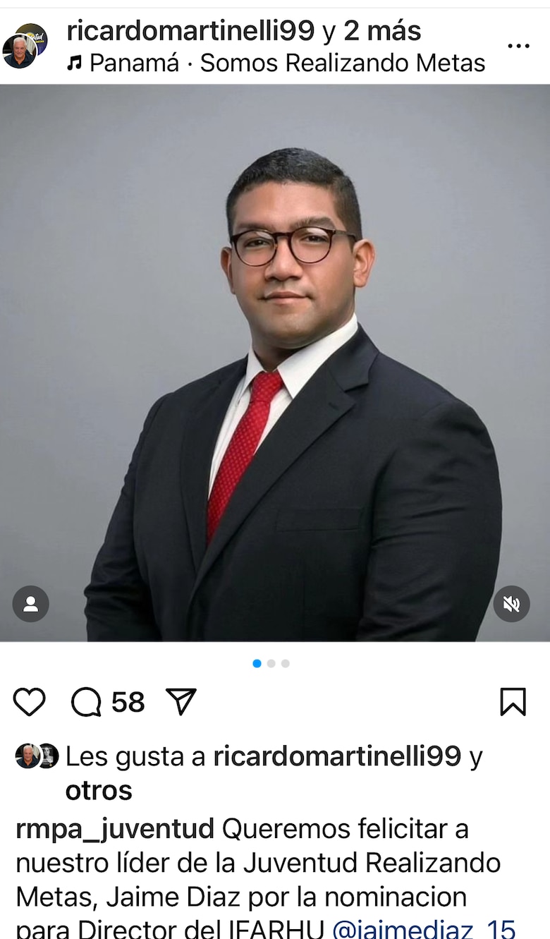 Mulino recicla fórmulas políticas al nombrar a director del Ifarhu