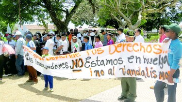 Minera cede y finaliza paro obrero de 5 días