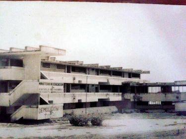 Terremoto en Puerto Armuelles: el colegio se cayó