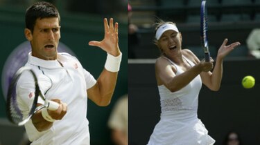 Djokovic y Sharapova se clasifican para octavos de final