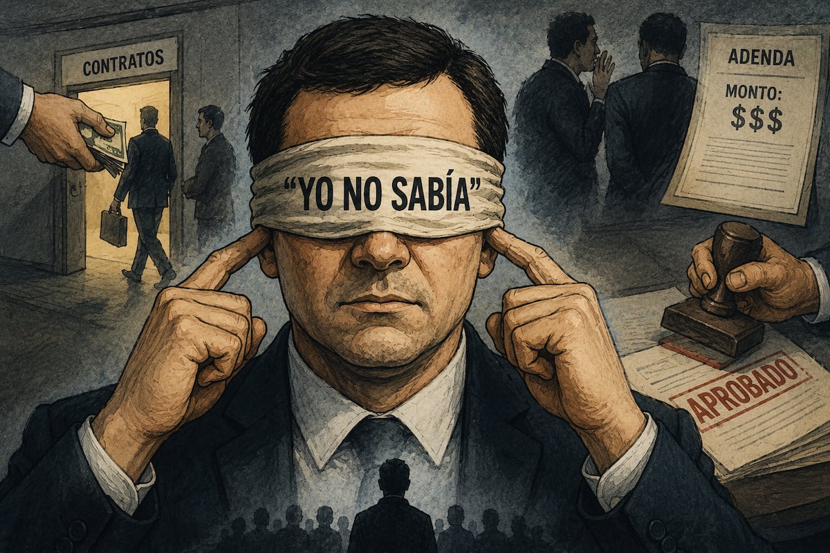 Ceguera conveniente: cuando no querer saber también es corrupción