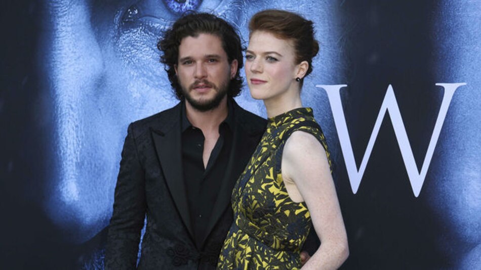'Game of Thrones': se comprometen Kit Harington y Rose Leslie