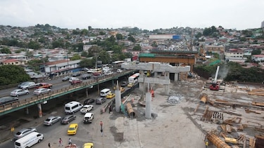 Montarán vigas en forma de 'U' en la entrada de Cerro Viento