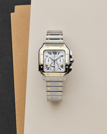 Santos de Cartier Cronógrafo: una pieza que desafía el tiempo con elegancia