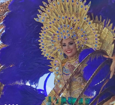 Parque Porras de Las Tablas, abarrotado en el cuarto día del carnaval 2023