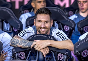 Messi marca el gol del triunfo en su estreno con el Inter Miami
