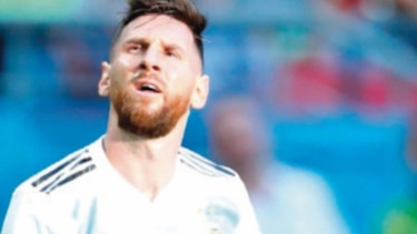 Derrota de Argentina podría ser el adiós de Lionel Messi