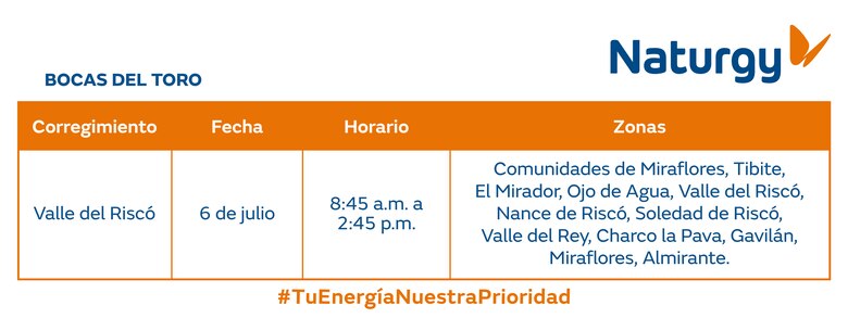 Trabajos de mantenimiento en la red eléctrica del 30 de junio al 6 de julio 2025
